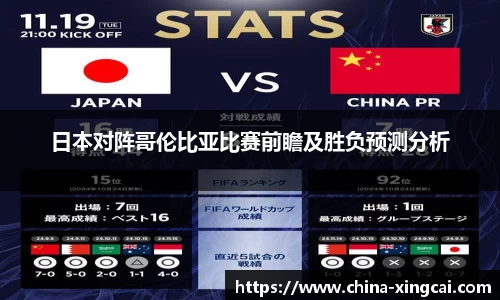 日本对阵哥伦比亚比赛前瞻及胜负预测分析
